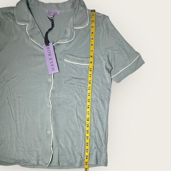 NWT | Hale Bob | 2-Piece Pant Pajama Set | Blue/White | Medium - Picture 11 of 16